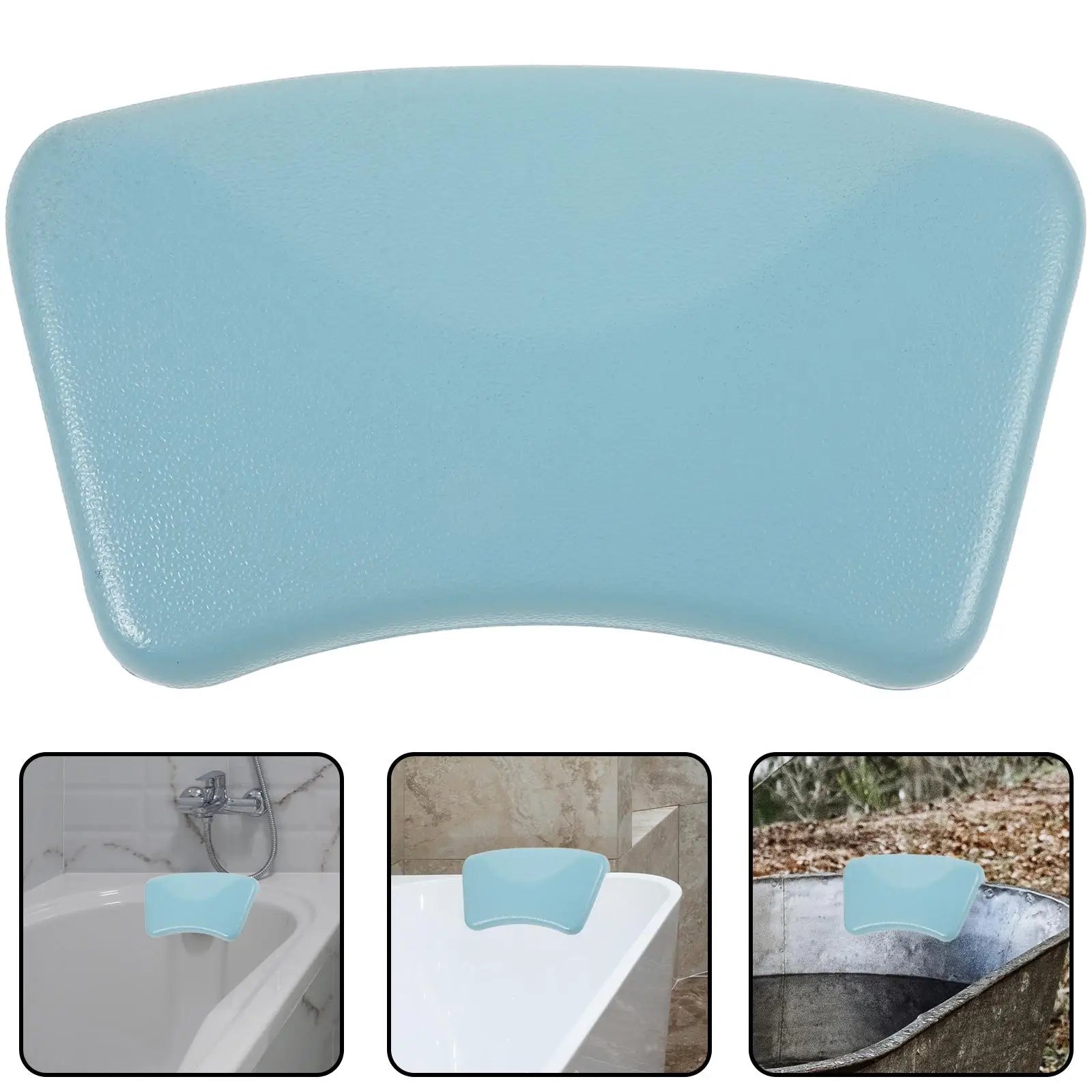 Sky Blue Bathtub Pillow