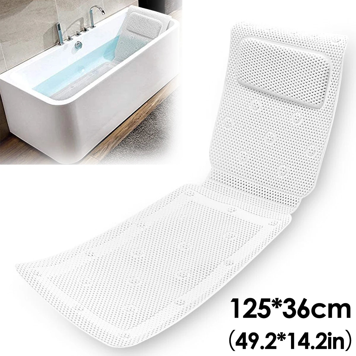 Full Body Bath Cushion Bath Pillow
