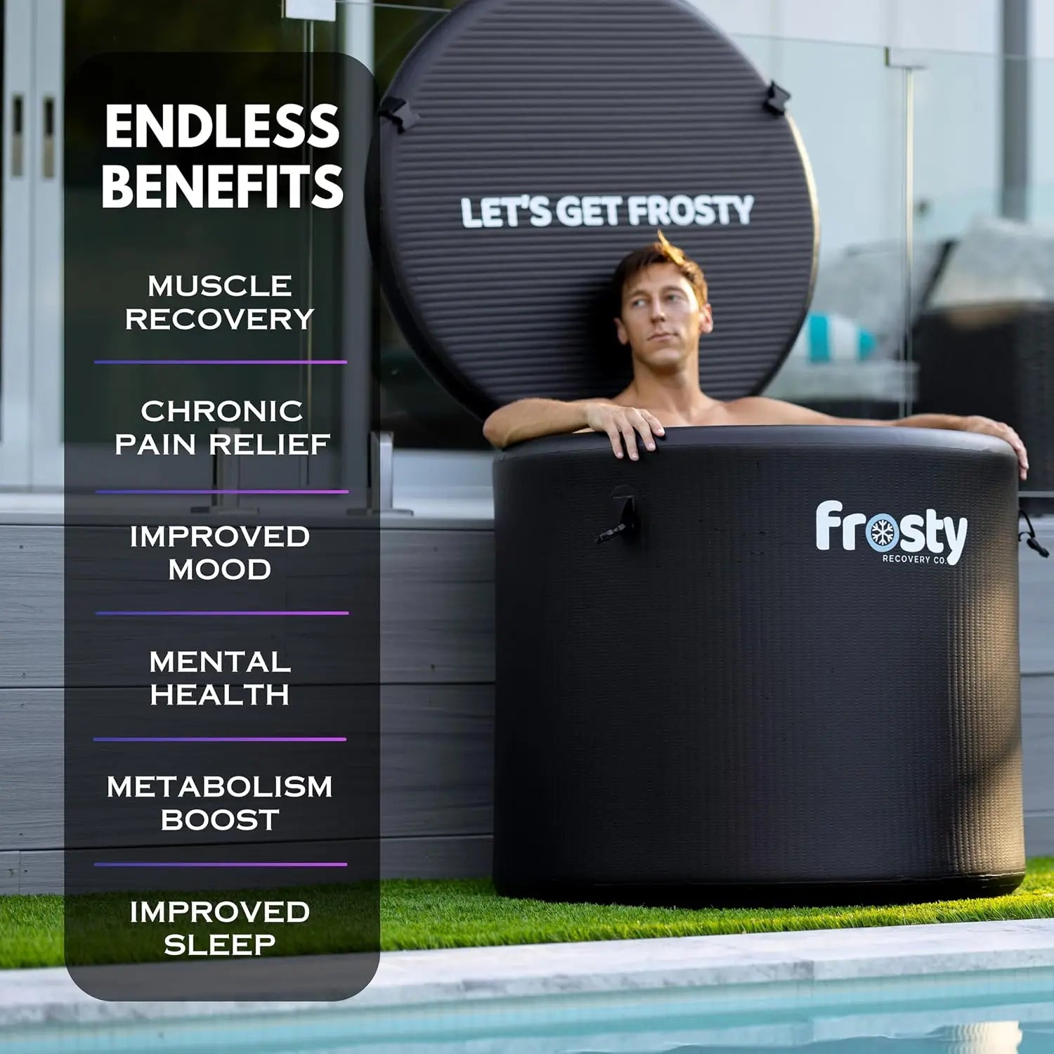 The Ice Pod Cold Plunge Tub