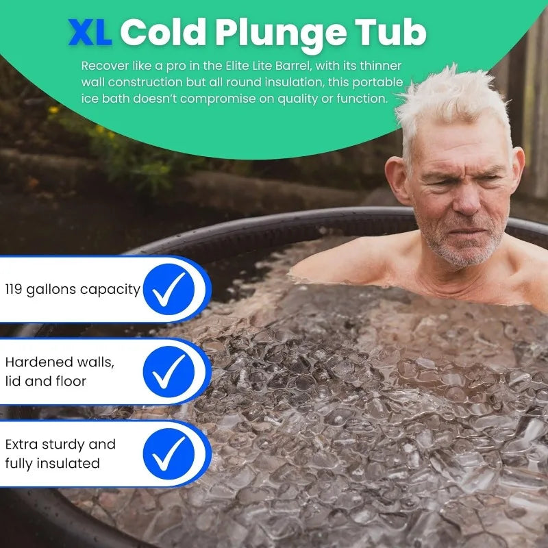 The Cold Pod Ice Bath Tub