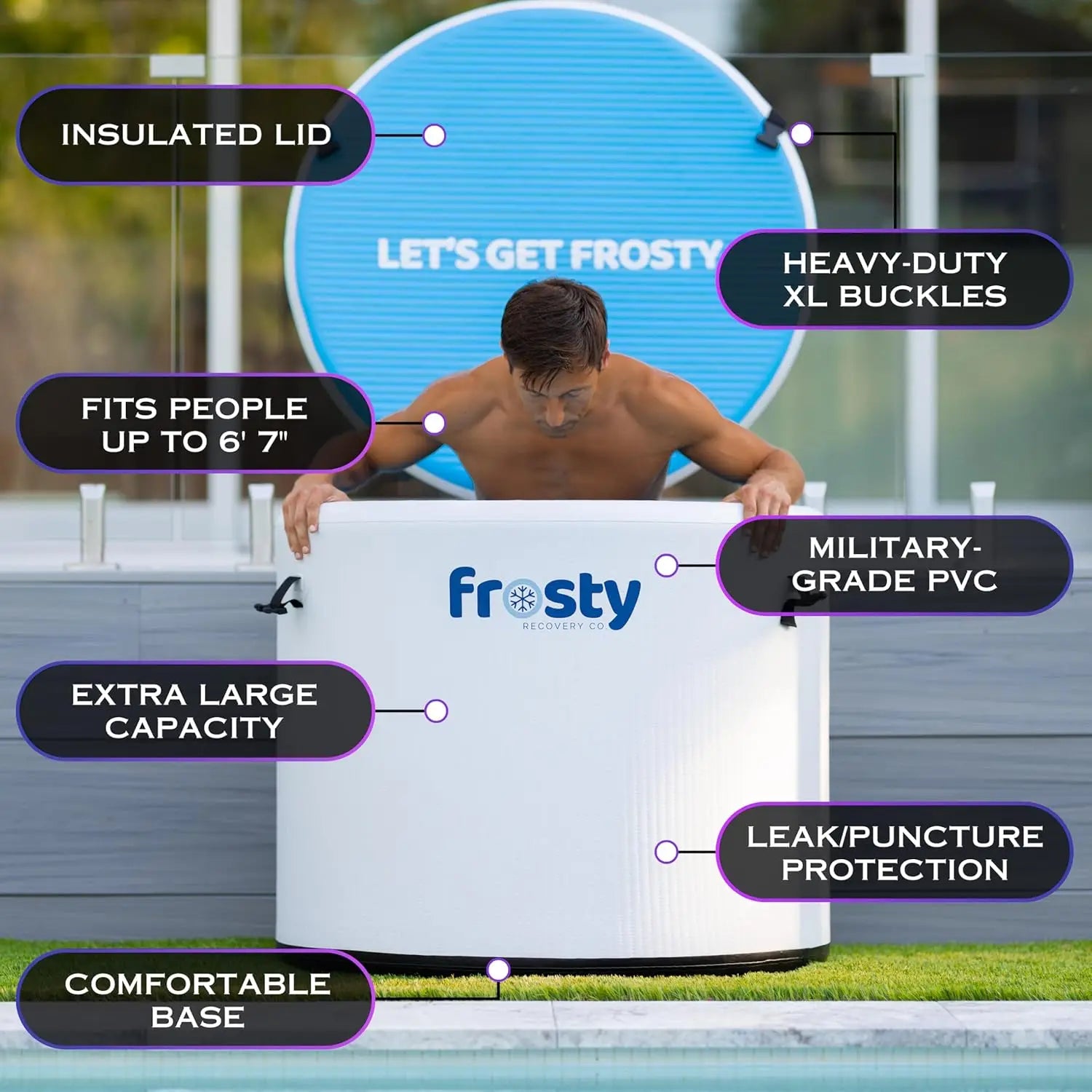 Pro Grade Cold Plunge Tub
