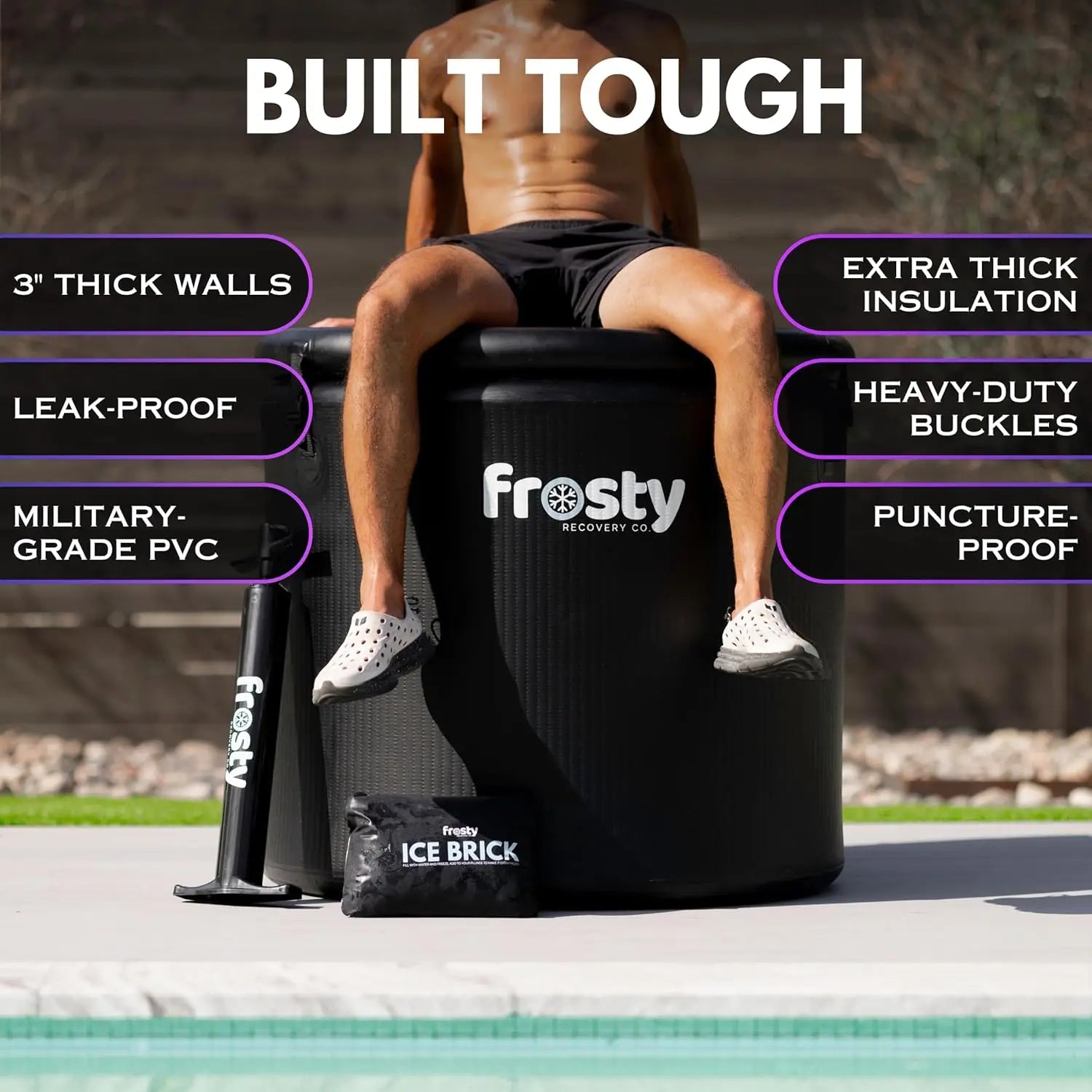 The Ice Pod Cold Plunge Tub